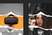 如何在Photoshop中制作撕纸效果？步骤和技巧是什么？